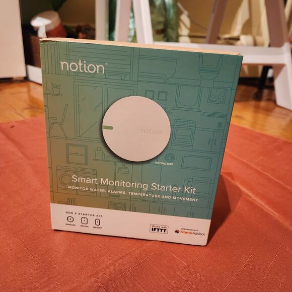 Notion All in One Smart Home Monitoring System Bridge and 4 Sensors NIB - Picture 2 of 8